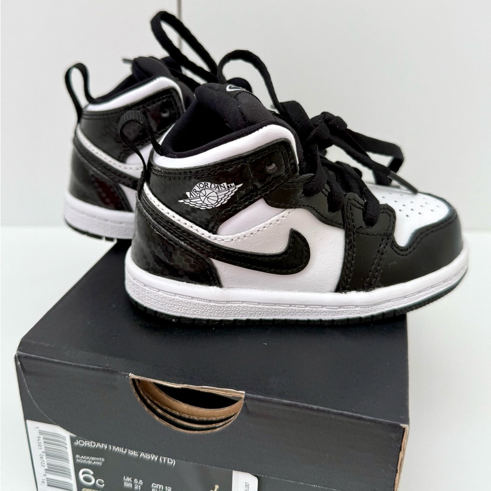 Jordan 1 Mid Toddler SE All Star 2021 Size 6C